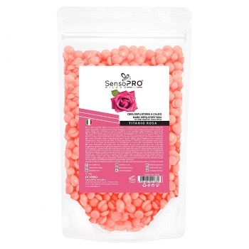 Ceara Epilat Elastica Granule SensoPRO Milano Titanio Rosa, 100g ieftine