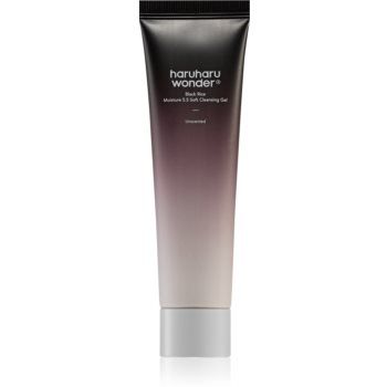 Haruharu Wonder Black Rice Moisture gel de curățare blând pentru piele sensibila si intoleranta la reducere