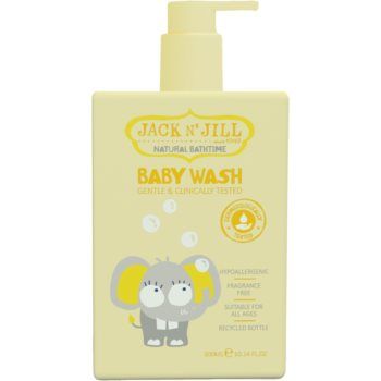 Jack N’ Jill Natural Bathtime Baby Wash gel de duș mătăsos pentru bebeluși