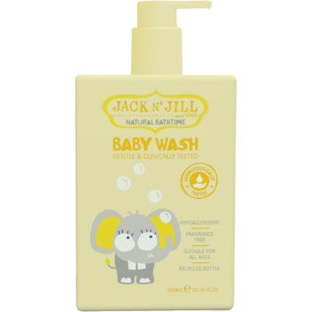 Jack N’ Jill Natural Bathtime Baby Wash gel de duș mătăsos pentru bebeluși