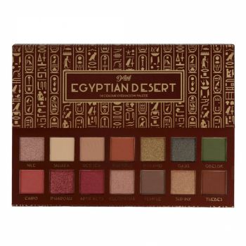 Paleta Profesionala cu 14 farduri nude Egyptian Desert, 35.8 g la reducere