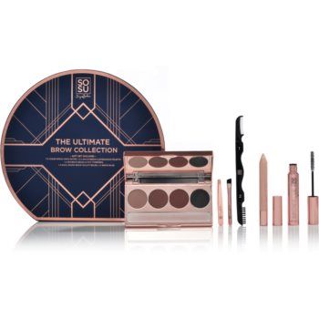 SOSU Cosmetics Limited Edition Ultimate Brow Collection set cadou (pentru sprâncene) de firma original