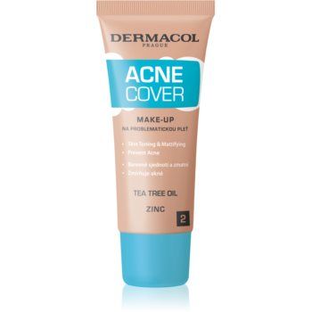 Dermacol Acne Cover machiaj calmant cu ulei din arbore de ceai