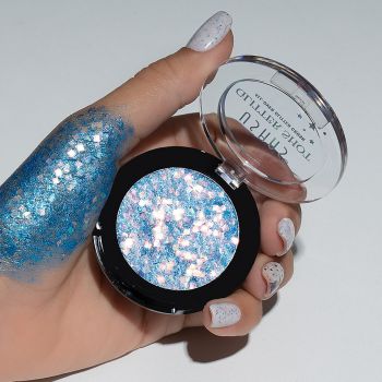 Glitter Ochi Ushas Glittershot, Blue Sparkle de firma original