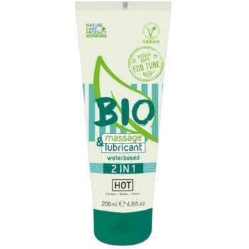 HOT Bio 2in1 gel lubrifiant pentru masaj