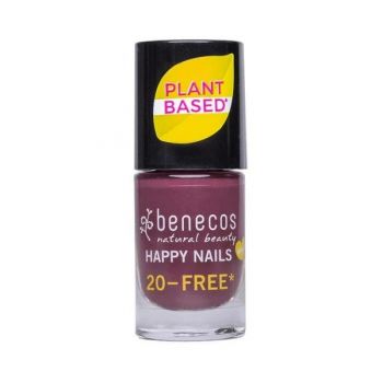 Lac de Unghii Benecos, nuanta Sweet Plum, 5 ml