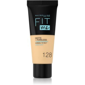 MAYBELLINE NEW YORK Fit Me! Matte+Poreless machiaj mat pentru piele normală și grasă