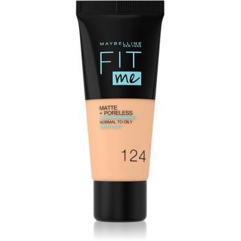 MAYBELLINE NEW YORK Fit Me! Matte+Poreless machiaj mat pentru piele normală și grasă