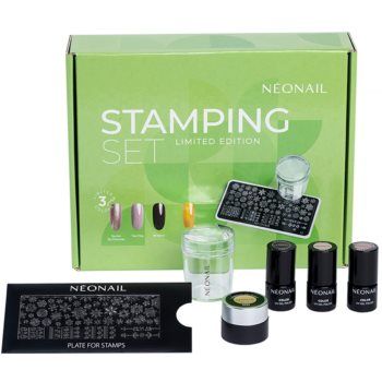 NEONAIL XMAS Set Stamping Set set cadou (pentru modelarea unghiilor)