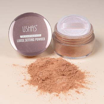 Pudra Pulbere Fixare Machiaj Ushas Loose Setting Powder #03 Pudra Pulbere Fixare Machiaj Ushas Loose Setting Powder #03