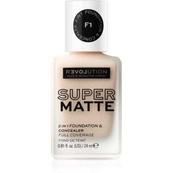 Revolution Relove Super Matte Foundation machiaj matifiant de lungă durată