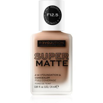 Revolution Relove Super Matte Foundation machiaj matifiant de lungă durată