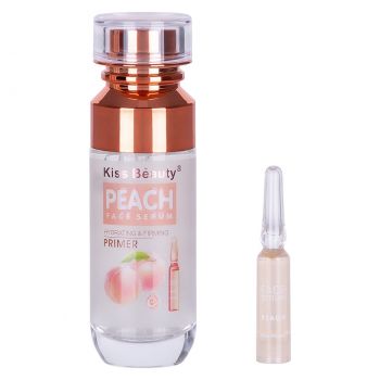 Set 2 in 1 Primer Machiaj & Ser Tonifiant Kiss Beauty Peach