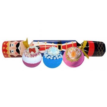 Set cadou The Nutcracker Cracker, Bomb Cosmetics 160x3buc