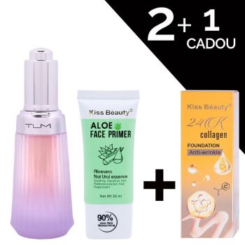 Set Fond de Ten & Primer Machiaj Pure Flawless 2 + 1 CADOU