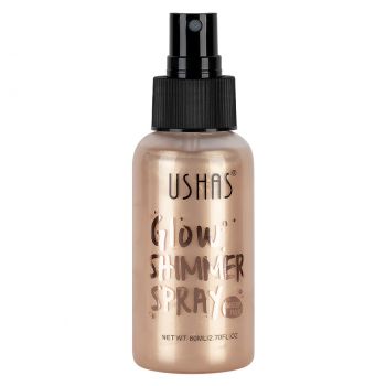 Spray Corp Ushas Glow Shimmer Spray #02, 80ml ieftin