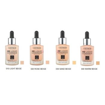 CATRICE HD LIQUID COVERAGE FOND DE TEN LICHID (Optiuni de comanda: 10)