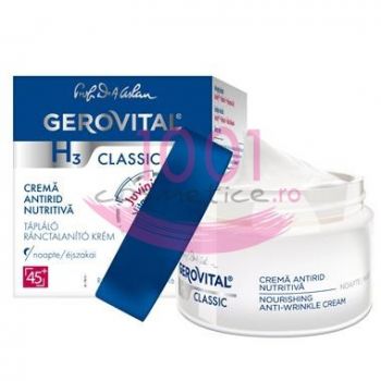 GEROVITAL H3 CLASSIC CREMA ANTIRID NUTRITIVA DE NOAPTE de firma originala