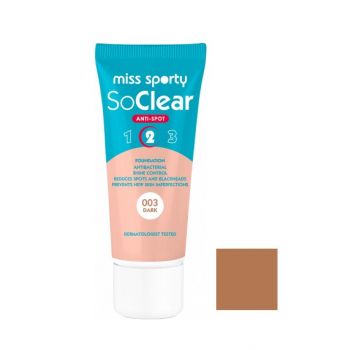 MISS SPORTY SO CLEAR FOND DE TEN 003 DARK