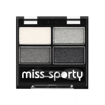 MISS SPORTY STUDIO COLOUR QUATTRO FARD DE PLEOAPE SMOKY BLACK 404