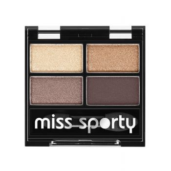 MISS SPORTY STUDIO COLOUR QUATTRO FARD DE PLEOAPE SMOKY BROWN EYES 403 de firma original