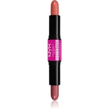 NYX Professional Makeup Wonder Stick Cream Blush baton pentru dublu contur ieftin