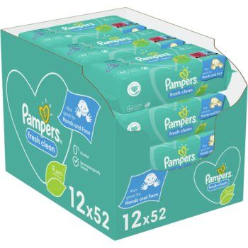 Pampers Fresh Clean Șervețele umede pentru copii pentru piele sensibila