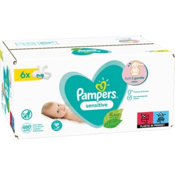 Pampers Sensitive XXL Șervețele umede pentru copii pentru piele sensibila