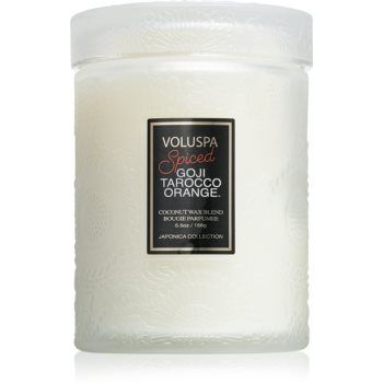 VOLUSPA Japonica Holiday Spiced Goji Tarocco Orange lumânare parfumată ieftin