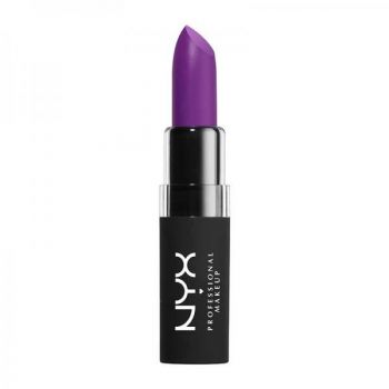 Ruj mat NYX Professional Makeup Velvet Matte Lipstick - 09 Violet voltage, 4g