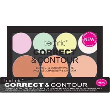 Trusa Profesionala Conturare cu 7 Corectoare TECHNIC Correct Contour ieftin