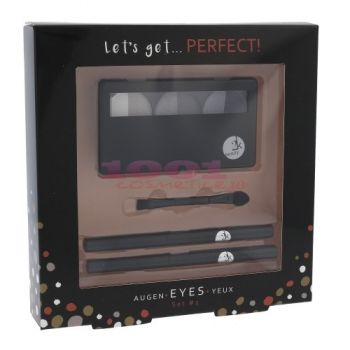 2K LET S GET PERFECT! EYESHADOW + SET MACHIAJ GREY + CREIOANE OCHI