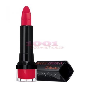 BOURJOIS ROUGE EDITION 12HOUR LIPSTICK RED BELLE 44 ieftin