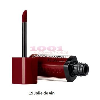 BOURJOIS ROUGE EDITION VELVET RUJ DE BUZE LICHID 19 JOLIE DE VIN