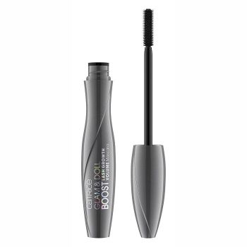 CATRICE GLAM DOLL BOOST LASH GROWTH VOLUME MASCARA ULTRA BLACK 010 la reducere