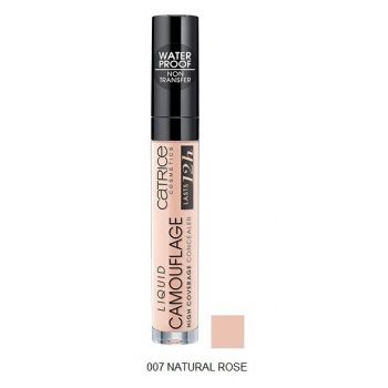 CATRICE LIQUID CAMOUFLAGE CORECTOR LICHID NATURAL ROSE 007 ieftin