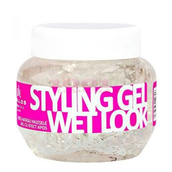 KALLOS STYLING WET LOOK GEL PENTRU PAR ieftin