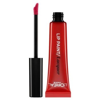 LOREAL LIP PAINT RUJ DE BUZE LICHID RED FICTION 105 (Optiuni de comanda: 105)