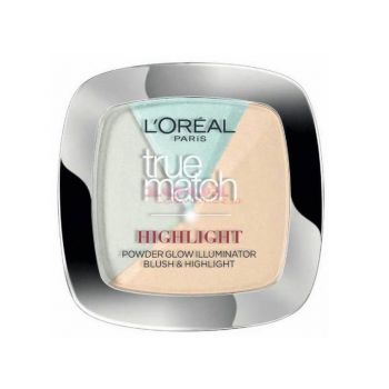 LOREAL TRUE MATCH HIGHLIGHTER ILUMINATOR 302.R/C ICY GLOW de firma original