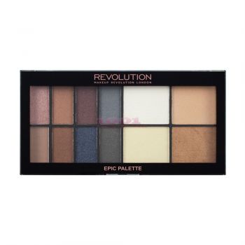 MAKEUP REVOLUTION EPIC NIGHTS EYESHADOW AND HIGHLIGHTER PALETTE la reducere