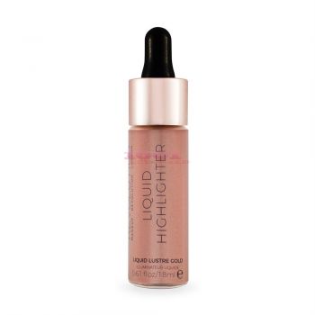 MAKEUP REVOLUTION LIQUID HIGHLIGHTER ILUMINATOR LUSTRE GOLD la reducere