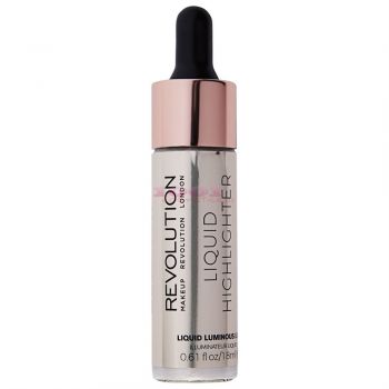 MAKEUP REVOLUTION LIQUID HIGHLITER ILUMINATOR LUMINOUS LUNA de firma original