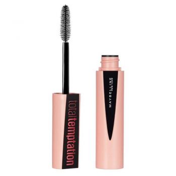 MAYBELLINE TOTAL TEMPTATION BLACK MASCARA (Optiuni de comanda: Black waterproof) de firma original