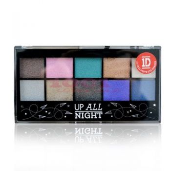 MUA UP ALL NIGHT ULTRA GLAM EYESHADOW PALETTE PALETA 10 FARDURI la reducere