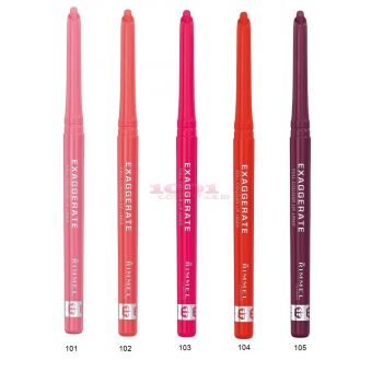 RIMMEL LONDON EXAGGERATE CREION DE BUZE RETRACTABIL (Optiuni de comanda: 102) la reducere