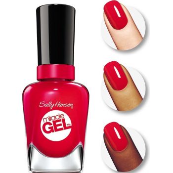 SALLY HANSEN MIRACLE GEL LAC DE UNGHII RED EYE 470 ieftina