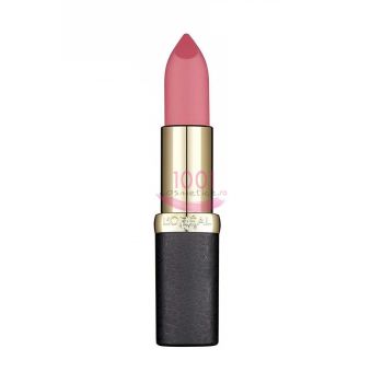 LOREAL COLOR RICHE MATTE RUJ DE BUZE STRIKE A ROSE 104