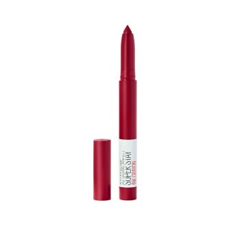 MAYBELLINE SUPER STAY INK CRAYON RUJ DE BUZE REZISTENT OWN YOUR EMPIRE 50 de firma original