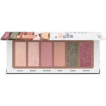 CATRICE CLEAN ID MINERAL EYESHADOW PALETTE SUPER NATURAL ENERGY PALETA DE FARDURI FORCE OF NATURE 030