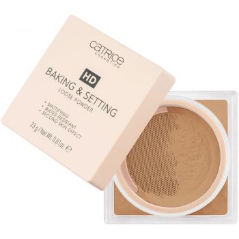 CATRICE HD BAKING & SETTING LOOSE POWDER PUDRA FIXATOARE PULBERE WARM NUDE C04